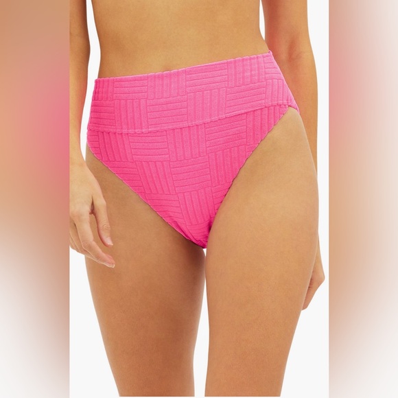 Beach Riot pink bikini set, Top underwire SZ X-Large, bottom sz Large,$196 - Picture 2 of 10